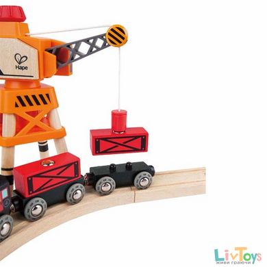 Комплект для игрушечной железной дороги "Товарный поезд" Hape (E3717)
