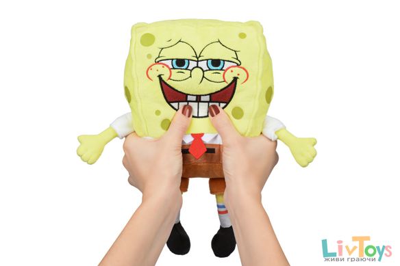 Мягкая игрaшка SpongeBob Exsqueeze Me Plush SpongeBob Fart со звуком