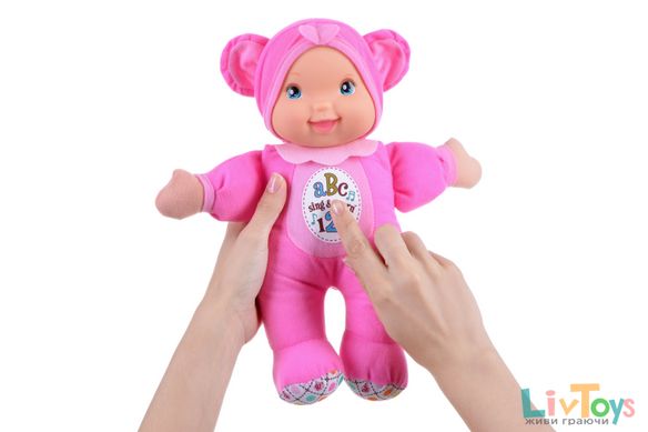 Лялька Baby's First Sing and Learn Співай та Навчайся (рожевий ведмедик)