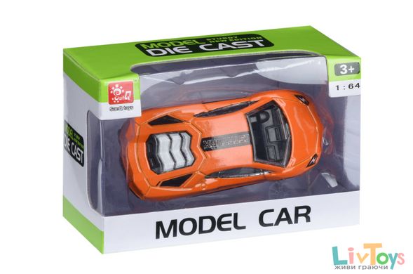 Машинка Same Toy Model Car Спорткар оранжевый SQ80992-Aut-3