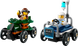 Конструктор LEGO City Літак проти лікарняного ліжка набір для перегонів 70 деталей (60459)