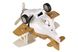 Самолет металлический инерционный Same Toy Aircraft коричневый со светом и музыкой SY8015Ut-3