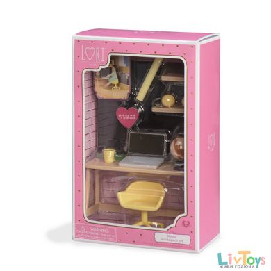 Набор для кукол LORI Мебель для домашнего рабочего стола LO37006Z