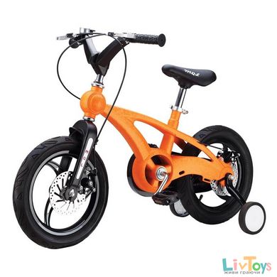 Детский велосипед Miqilong YD Оранжевый 14` MQL-YD14-orange потертости