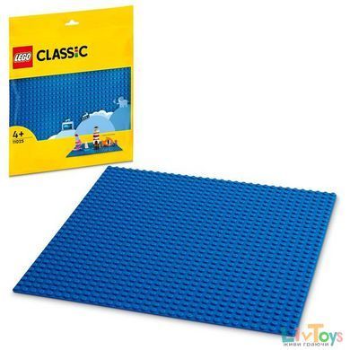Конструктор LEGO Classic Базовая пластина синего цвета (11025)