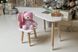 Белый столик тучка и стульчик бабочка детский розовый. белоснежный детский столик