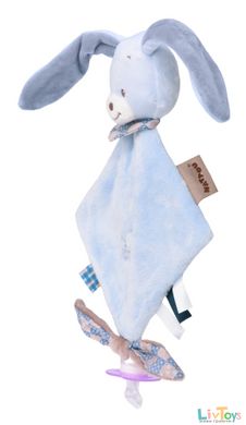 Nattou М'яка іграшка квадратна кролик Бібу 321129