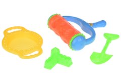 Набор для игры с песком Same Toy с Валиком (оранжевый) 4 шт HY-1904WUt-3
