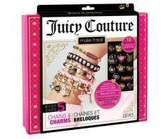 Набор для создания шарм-браслетов Королевский шарм Make it Real Juicy Couture 130 эл. (MR4404)