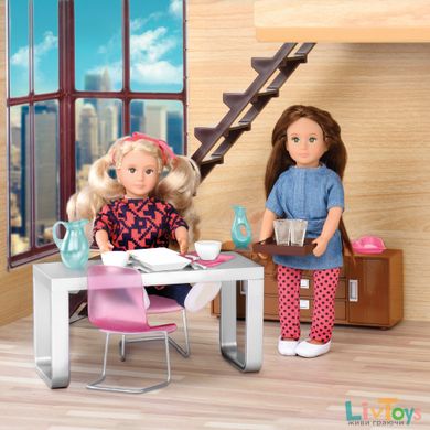 Набір для ляльок LORI Меблі для їдальні LO37030Z
