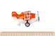 Самолет металлический инерционный Same Toy Aircraft оранжевый со светом и музыкой SY8012Ut-1