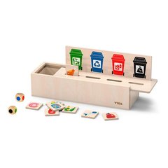 Дерев'яний ігровий набір  Сортування сміття Viga Toys (44504)