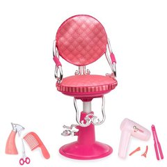 Набір аксесуарів Our Generation Крісло для салону рожеве BD37336Z