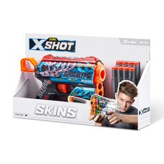 Скорострільний бластер X-SHOT Skins Flux Apocalypse (8 патронів)