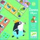 Игра детское домино веселые животные Djeco (DJ08115)