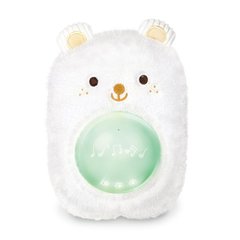 Музыкальная игрушка-ночник Hape Медвежонок белый (E0115)