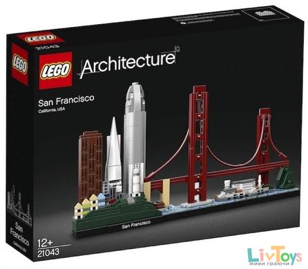 Конструктор LEGO Architecture Сан-Франциско