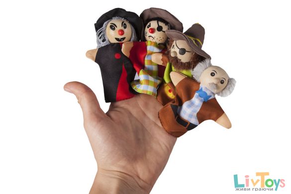 Набір ляльок goki для пальчикового театру SO399G