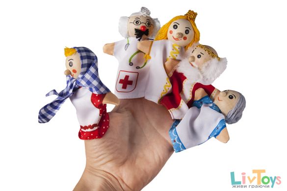 Набір ляльок goki для пальчикового театру SO399G