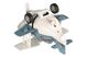 Літак металевий інерційний Same Toy Aircraft синій зі світлом і музикою SY8015Ut-4