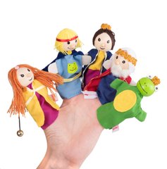 Набір ляльок goki для пальчикового театру Царівна Жабка 51899G