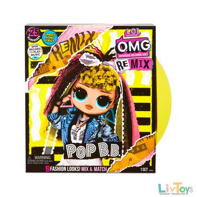 Игровой набор с куклой L.O.L. SURPRISE! серии "O.M.G. Remix" - ДИСКО-ЛЕДИ