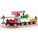 Іграшкова залізниця Hape Доставка вантажів 19 ел. (E3731)