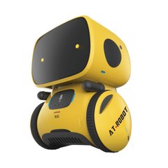 Интерактивный робот с голосовым управлением – AT-ROBOT (жёлтый озв.рос)