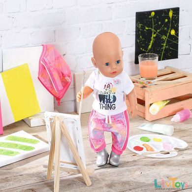 Набір одягу для ляльки BABY BORN - ТРЕНДОВИЙ РОЖЕВИЙ