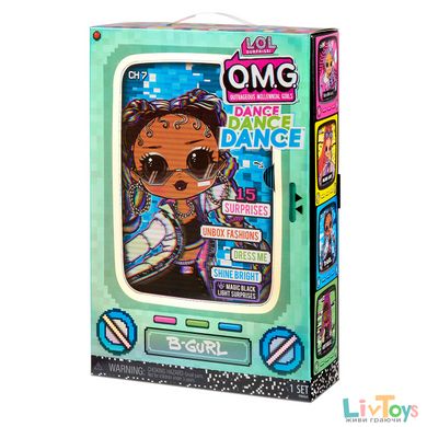 Ігровий набір з лялькою L.O.L. SURPRISE! серії "O.M.G. Dance" - БРЕЙК-ДАНС ЛЕДІ