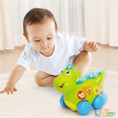 Музыкальная развивающая игрушка Hola Toys Динозавр (6105)