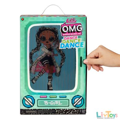 Ігровий набір з лялькою L.O.L. SURPRISE! серії "O.M.G. Dance" - БРЕЙК-ДАНС ЛЕДІ