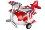 Самолет металлический инерционный Same Toy Aircraft красный со светом и музыкой SY8012Ut-3