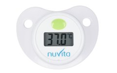Пустышка-термометр Nuvita 0м + NV2010