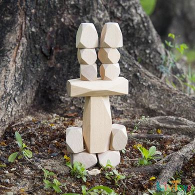 Набор деревянных блоков Guidecraft Natural Play Стоунхендж (G6772)