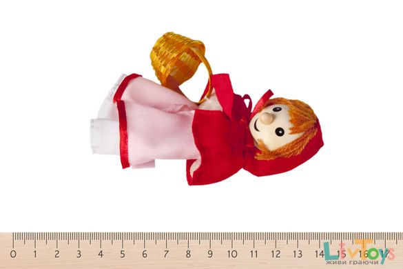 Набір ляльок goki для пальчикового театру Червона шапочка 51898G