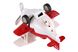 Самолет металлический инерционный Same Toy Aircraft красный со светом и музыкой SY8012Ut-3