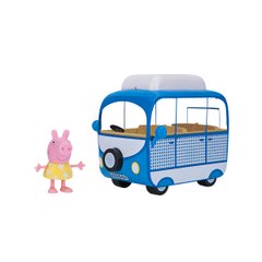Ігровий набір Peppa - БУДИНОЧОК НА КОЛЕСАХ (фігурка Пеппи, автобус)