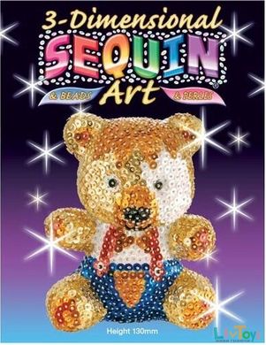 Набор для творчества Sequin Art 3D Мишка SA0502
