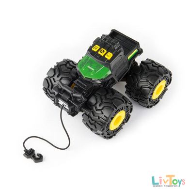 Іграшковий трактор John Deere Kids Monster Treads з великими колесами (37929)
