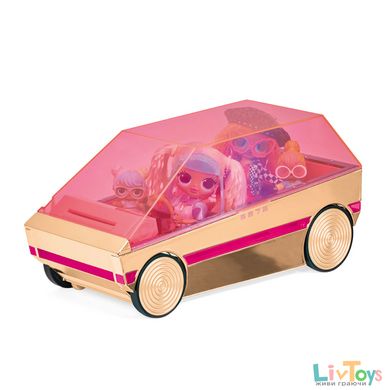 Машинка для ляльки L.O.L. SURPRISE! 3 в 1 - ВЕЧІРКОМОБІЛЬ