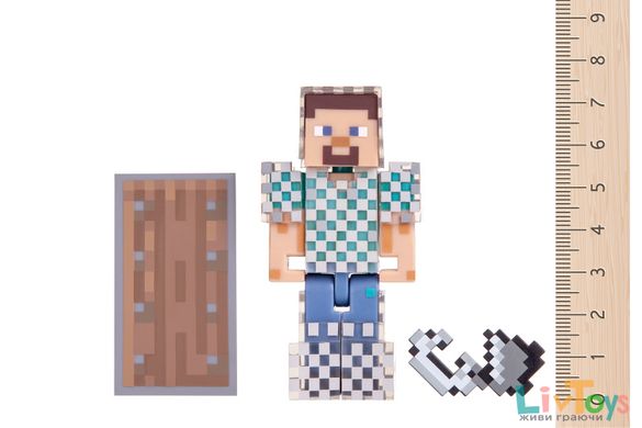 Ігрова фігурка Steve in Chain Armor серія 4, Minecraft