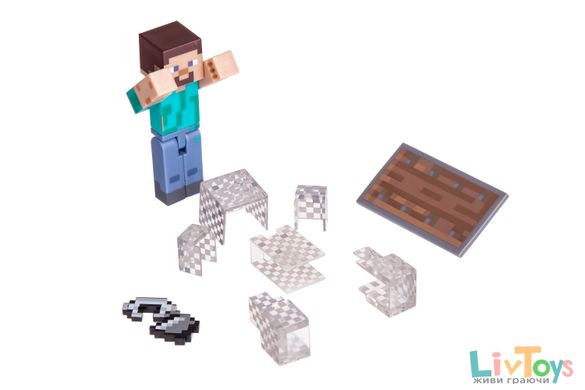 Игровая фигурка Steve in Chain Armor серия 4, Minecraft