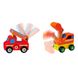 Набір іграшкових машинок Viga Toys Спецтранспорт 6 шт. (59621)