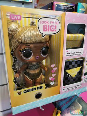 Ігровий набір з мегалялькою L.O.L. SURPRISE! серії "Big B.B.Doll" - КОРОЛЕВА БДЖІЛКА