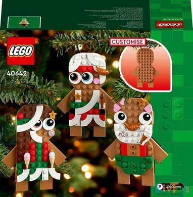 Конструктор LEGO Icons Оздоблення з імбирного прянику 190 деталей (40642)