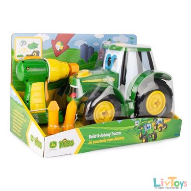 Конструктор John Deere Kids Збери трактор із шуруповертом (46655)