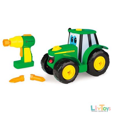 Конструктор John Deere Kids Собери трактор с шуруповертом (46655)