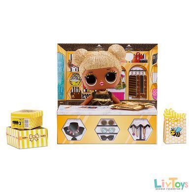 Ігровий набір з мегалялькою L.O.L. SURPRISE! серії "Big B.B.Doll" - КОРОЛЕВА БДЖІЛКА