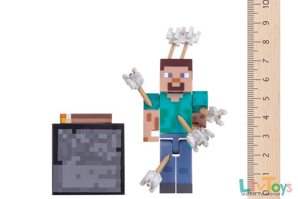 Ігрова фігурка Steve with Arrow серія 4, Minecraft